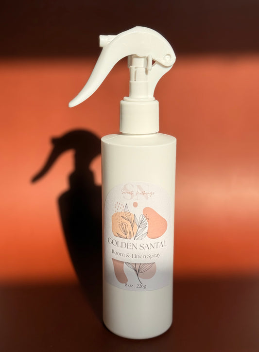 Golden Santal Room and Linen Spray